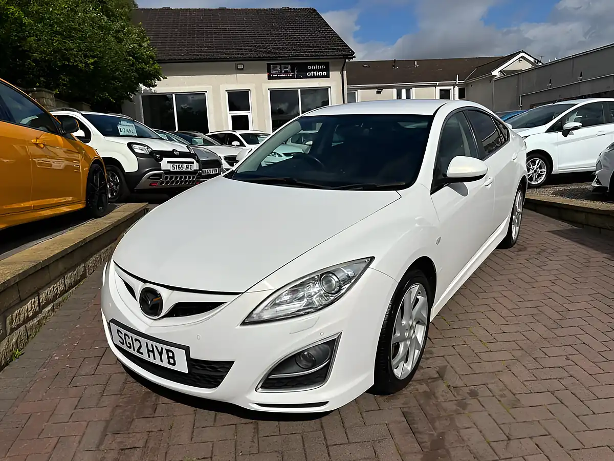 Used 2012 Mazda 6 Sport White - Interior and Exterior details 4
