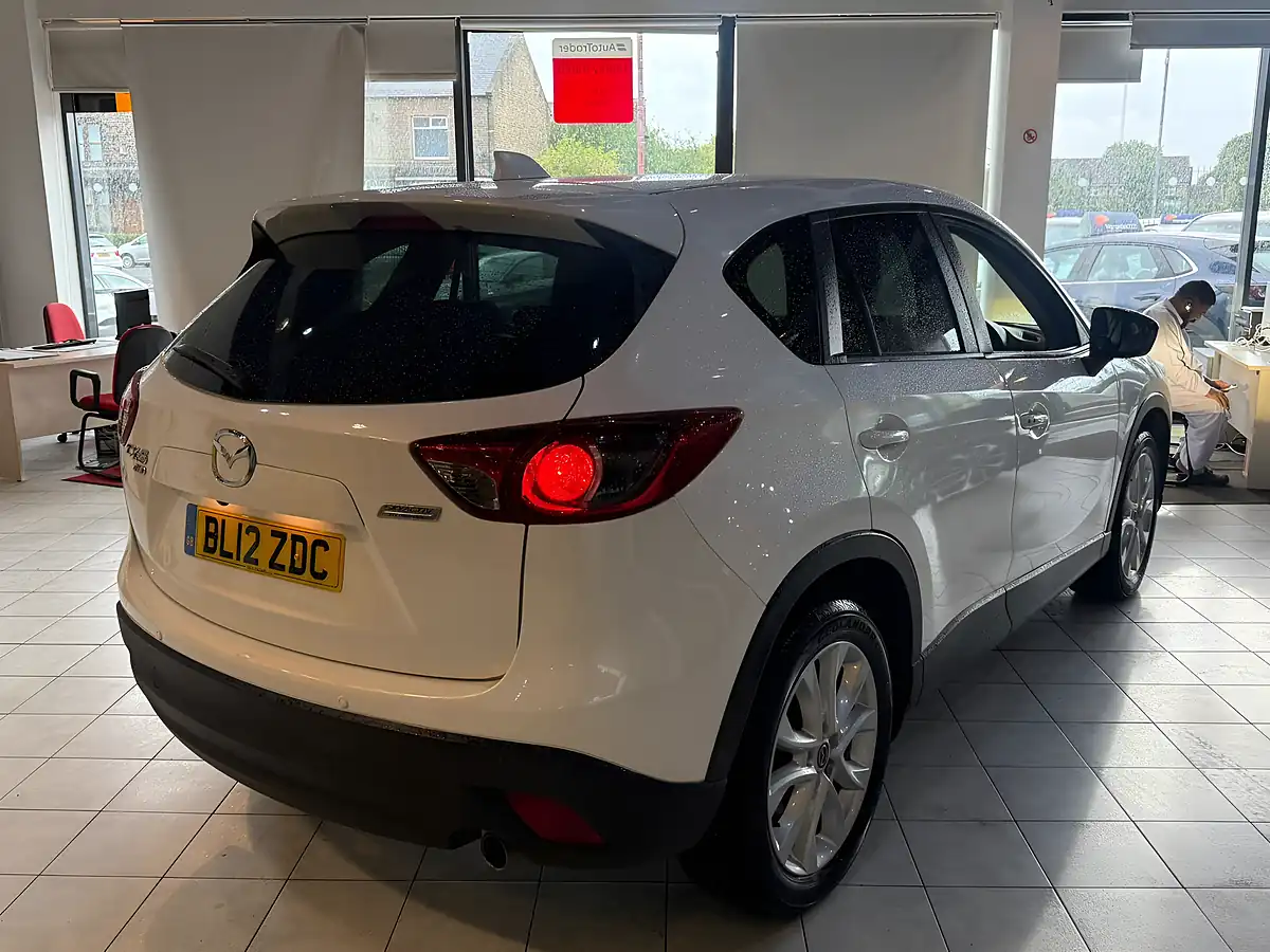 Used 2012 Mazda CX-5 Sport Nav White - Interior and Exterior details 10