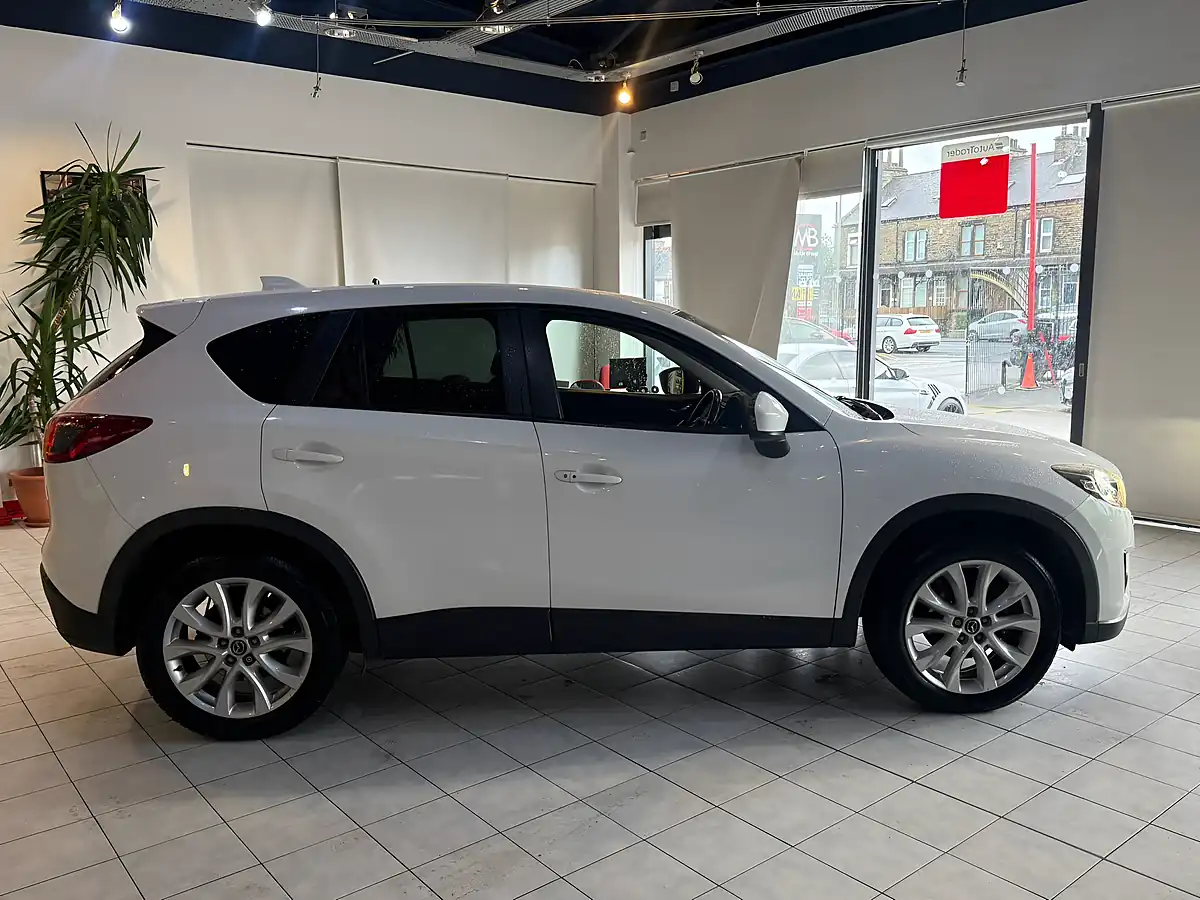 Used 2012 Mazda CX-5 Sport Nav White - Interior and Exterior details 11