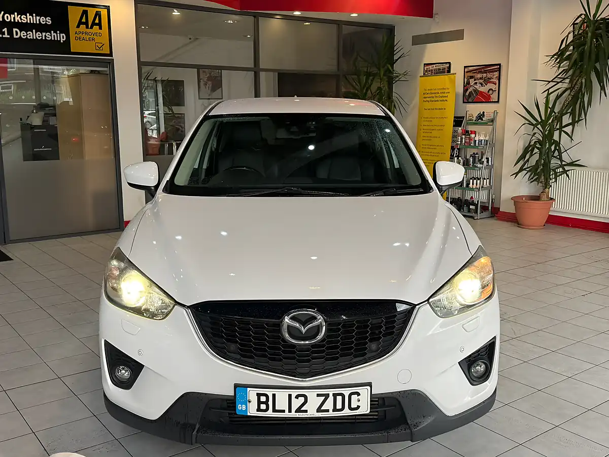 Used 2012 Mazda CX-5 Sport Nav White - Interior and Exterior details 3