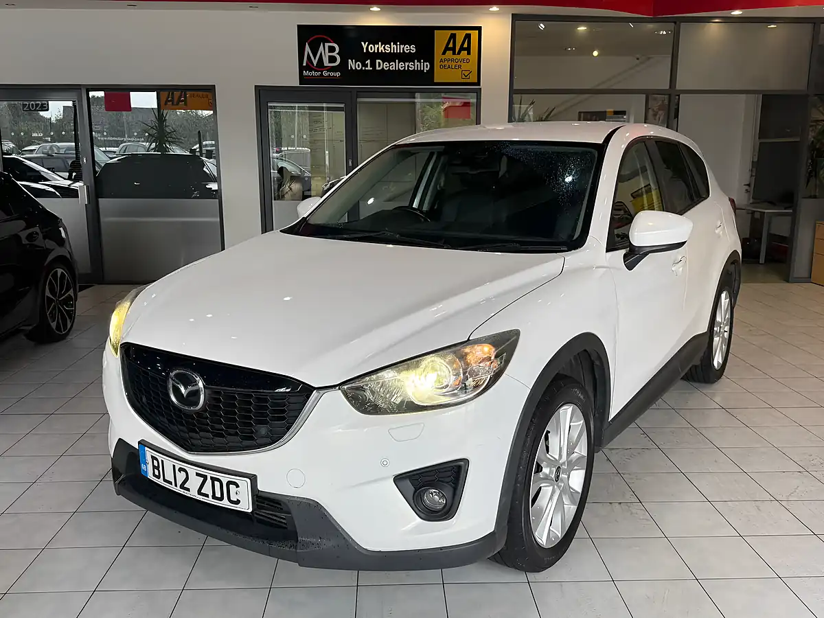 Used 2012 Mazda CX-5 Sport Nav White - Interior and Exterior details 4