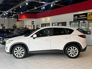 Used 2012 Mazda CX-5 Sport Nav White - Interior and Exterior details 5