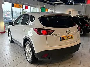 Used 2012 Mazda CX-5 Sport Nav White - Interior and Exterior details 6