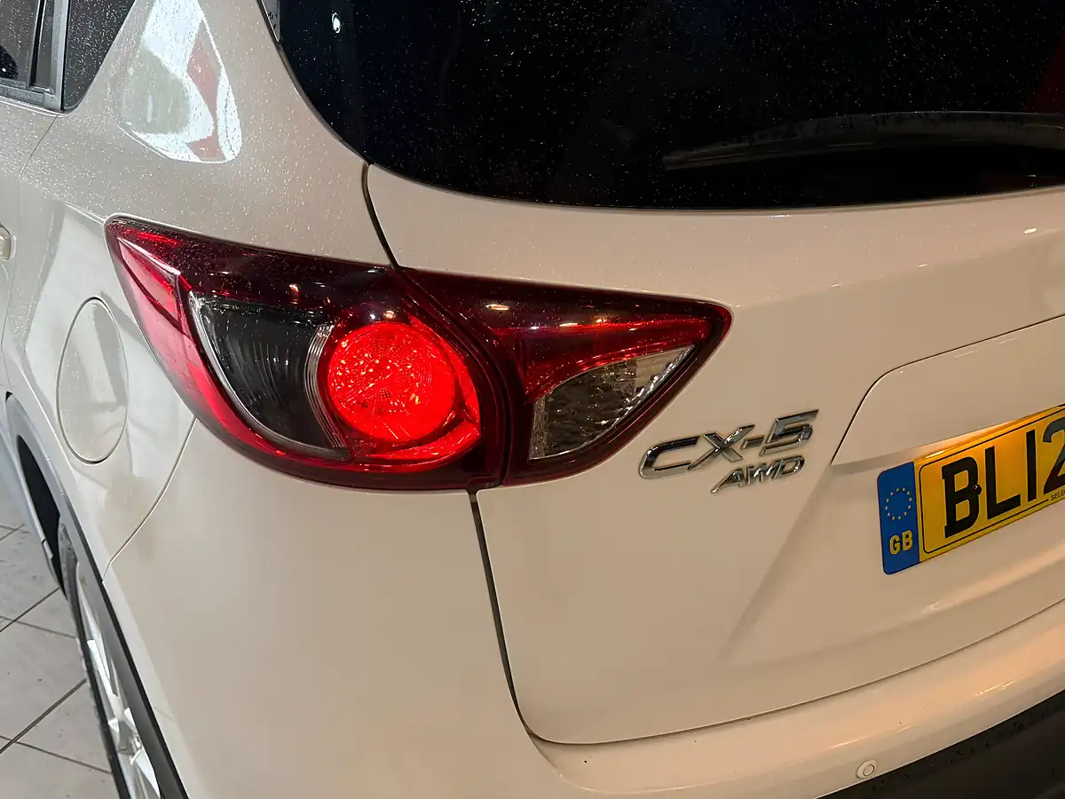 Used 2012 Mazda CX-5 Sport Nav White - Interior and Exterior details 7