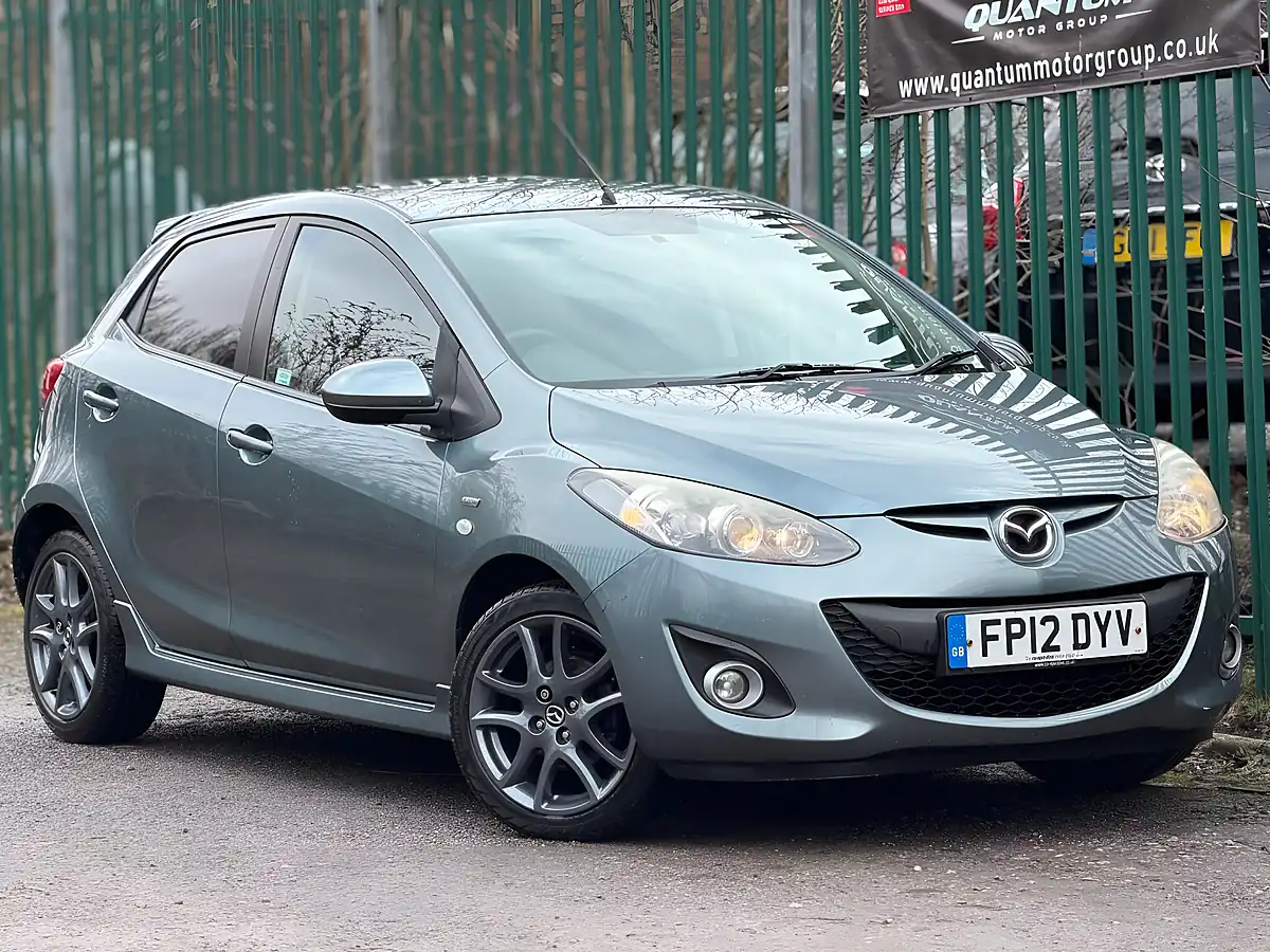 Used 2012 Mazda Mazda2 Venture Grey - Front View