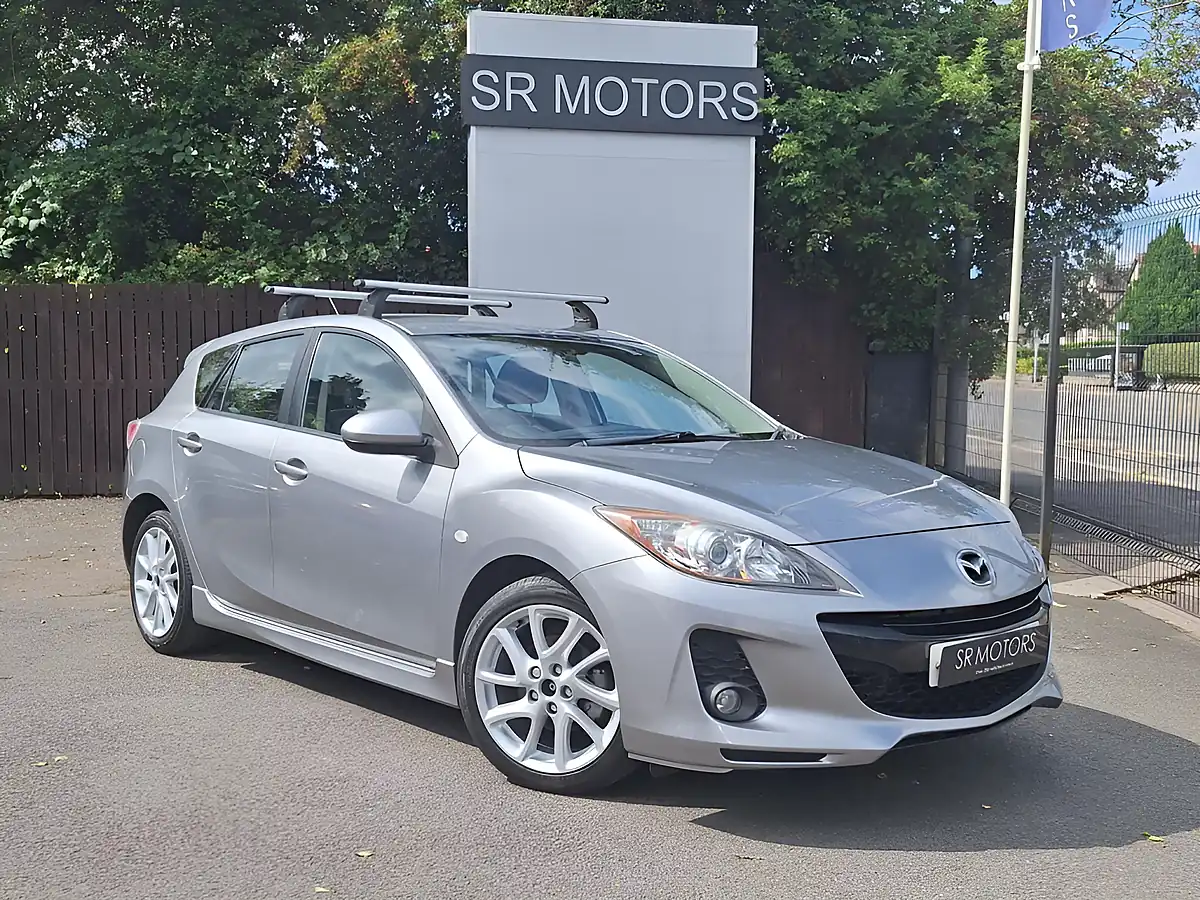 Used 2012 Mazda Mazda3 Tamura Silver - Front View
