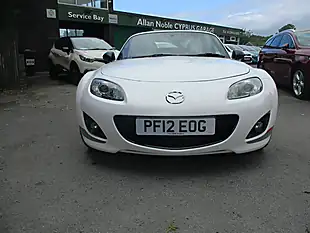 Used 2012 Mazda MX-5 Kuro Roadster White - Interior and Exterior details 2