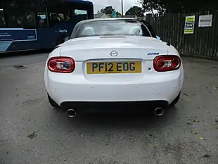 Used 2012 Mazda MX-5 Kuro Roadster White - Interior and Exterior details 6