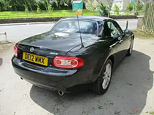 Used 2012 Mazda MX-5 Se Roadster Black - Interior and Exterior details 7