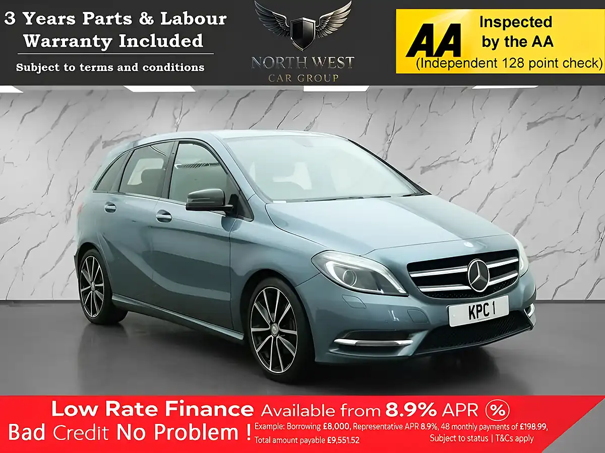 Used 2012 Mercedes-Benz B-Class Sport Blue - Front View