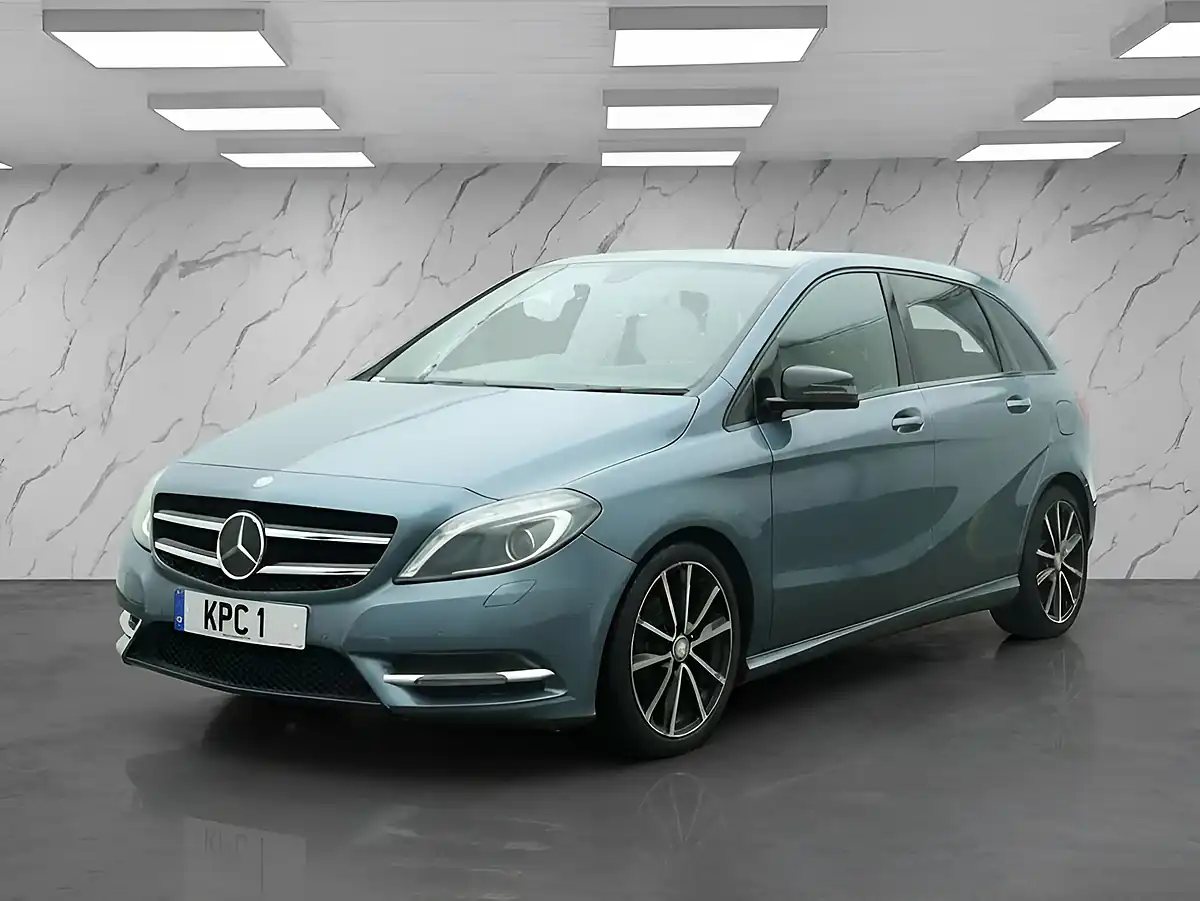 Used 2012 Mercedes-Benz B-Class Sport Blue - Interior and Exterior details 2