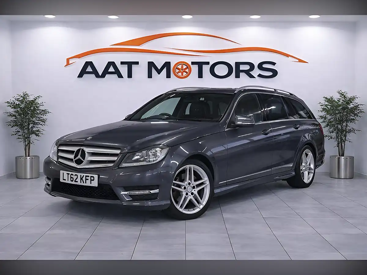Used 2012 Mercedes-Benz C-Class AMG Sport Estate Grey - Interior and Exterior details 2