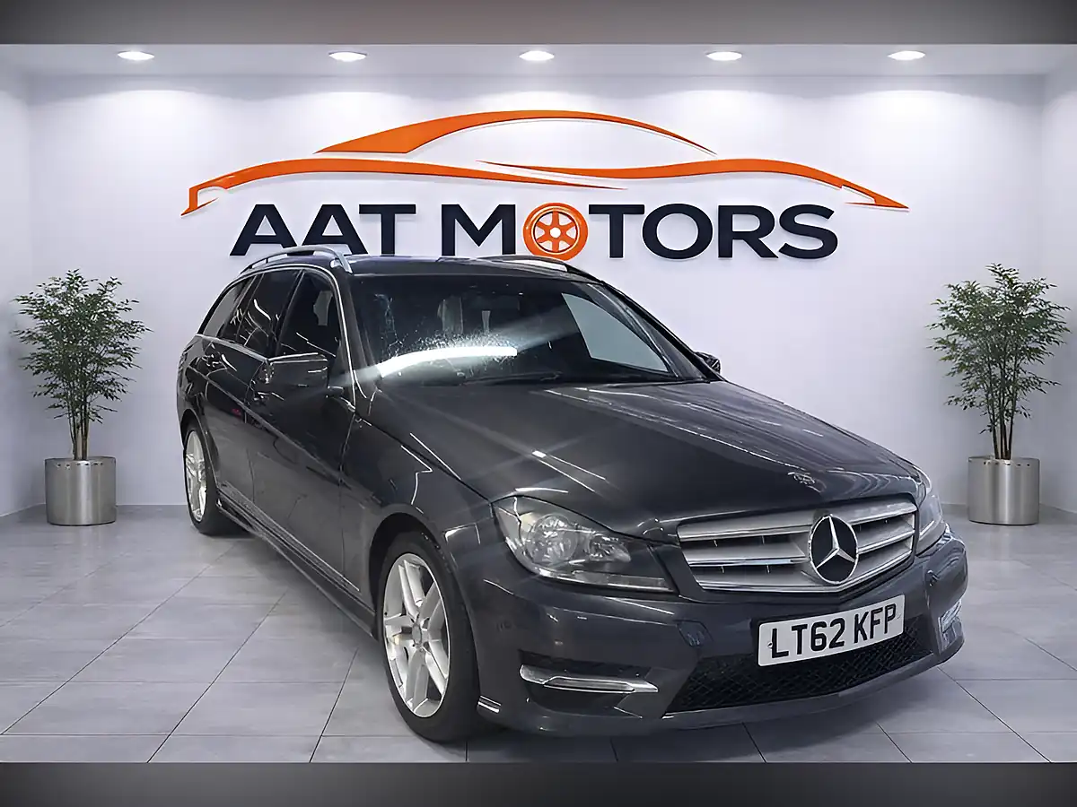 Used 2012 Mercedes-Benz C-Class AMG Sport Estate Grey - Interior and Exterior details 3