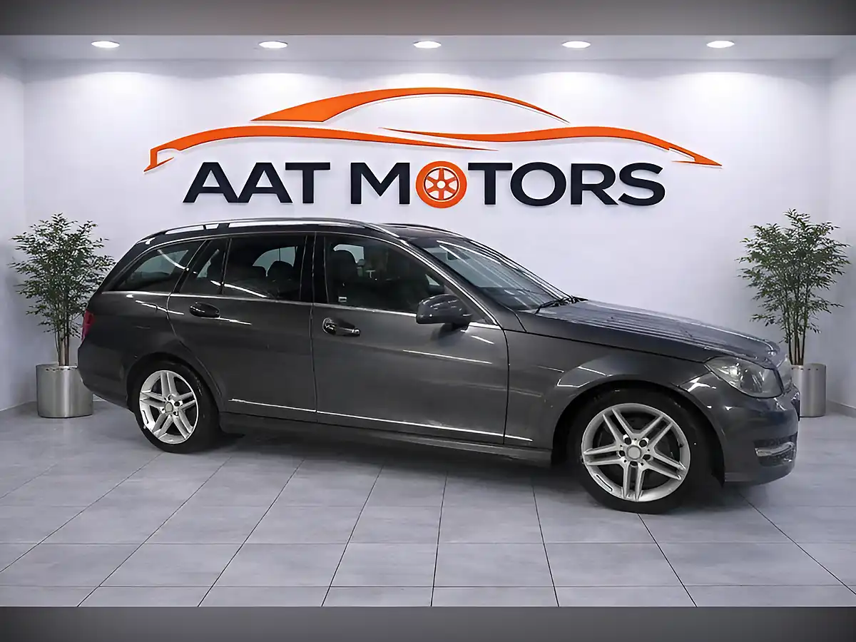 Used 2012 Mercedes-Benz C-Class AMG Sport Estate Grey - Interior and Exterior details 4