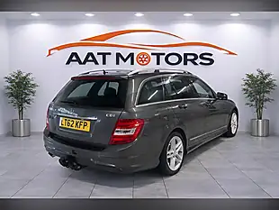 Used 2012 Mercedes-Benz C-Class AMG Sport Estate Grey - Interior and Exterior details 5
