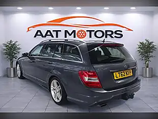 Used 2012 Mercedes-Benz C-Class AMG Sport Estate Grey - Interior and Exterior details 6