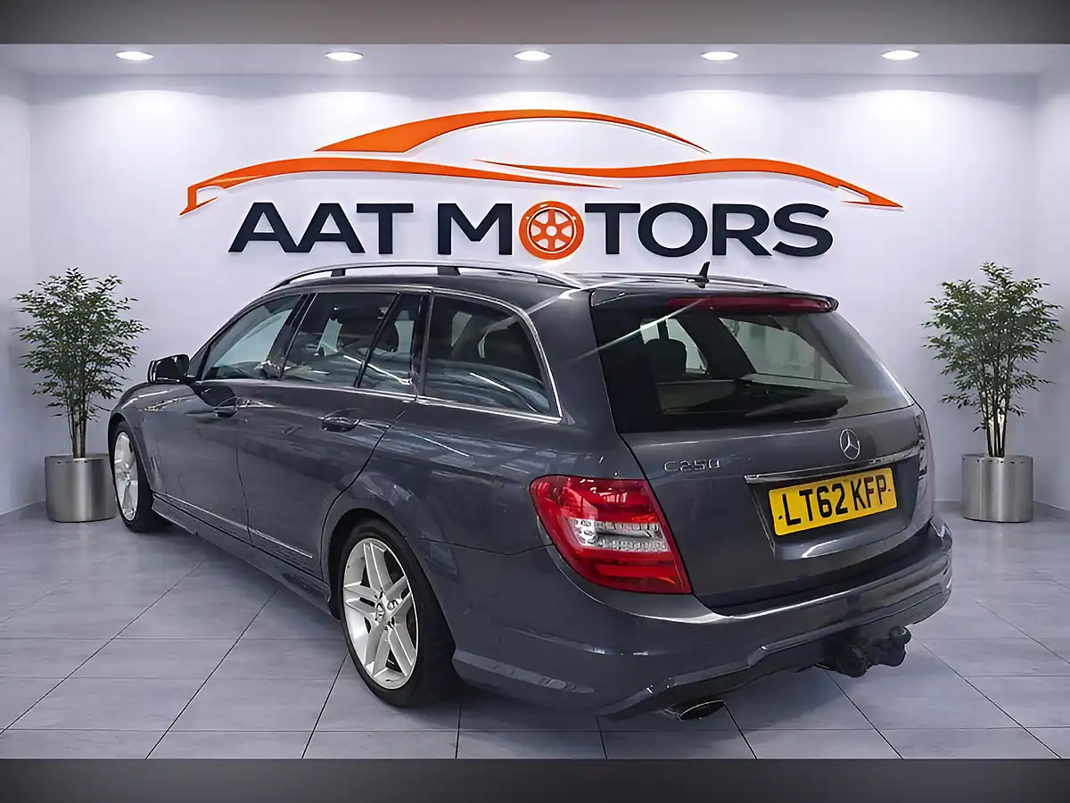 Used 2012 Mercedes-Benz C-Class AMG Sport Estate Grey - Interior and Exterior details 6