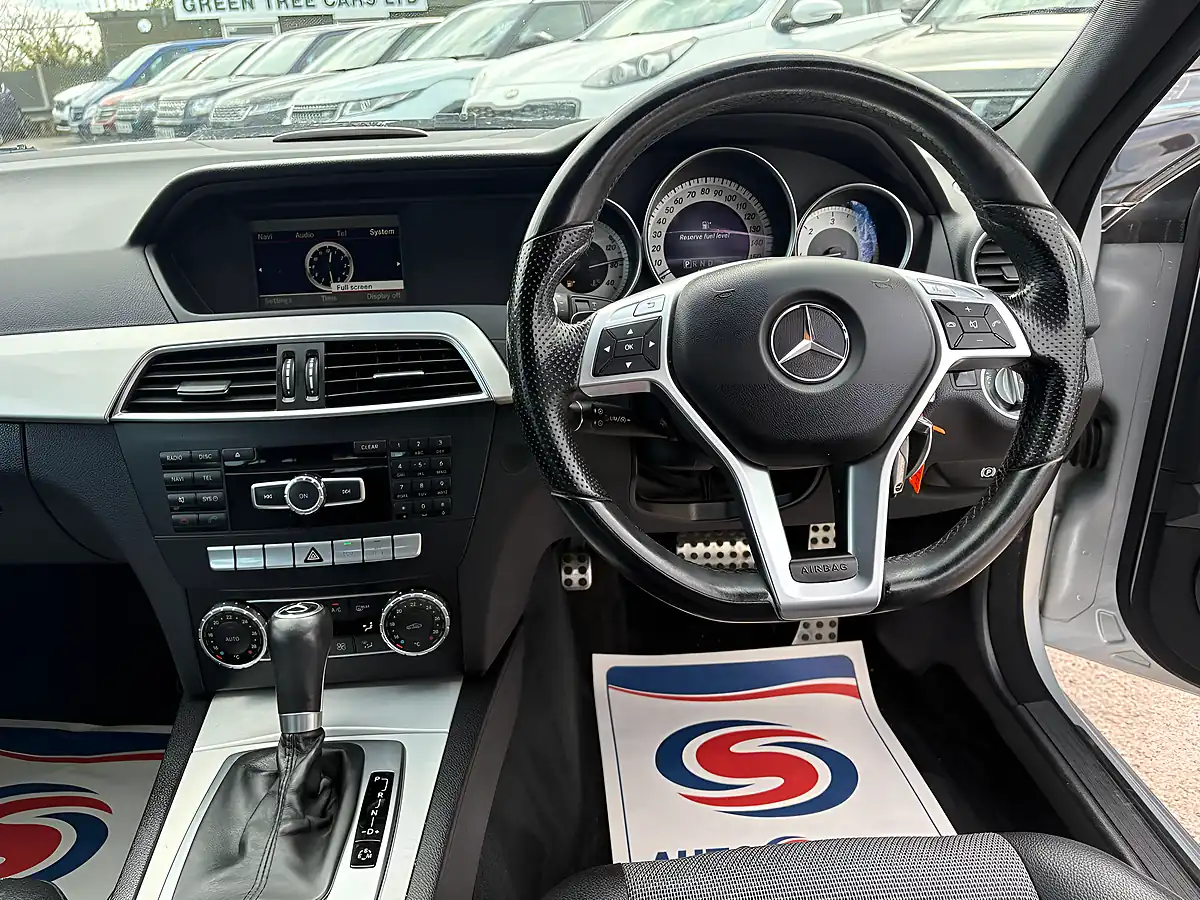 Used 2012 Mercedes-Benz C Class AMG Sport Estate Silver - Interior and Exterior details 13