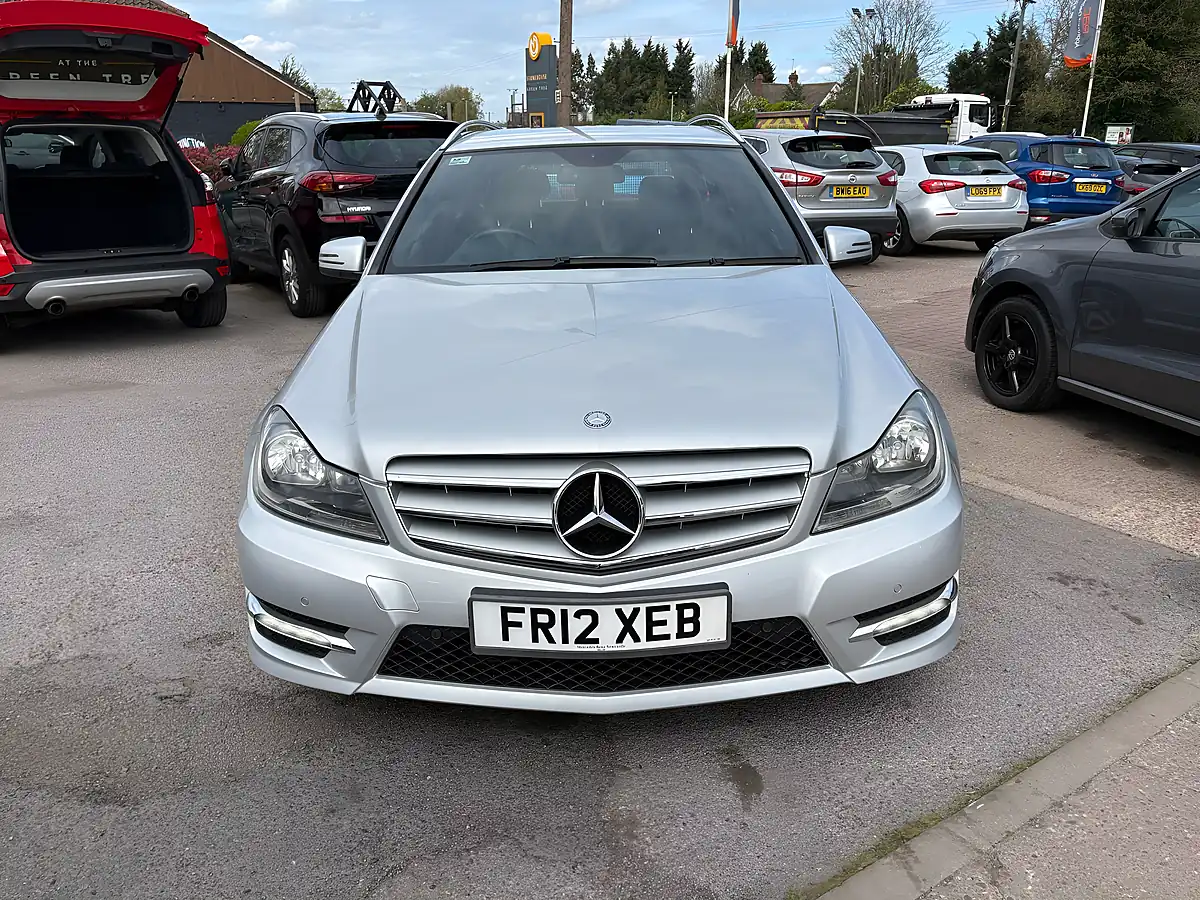 Used 2012 Mercedes-Benz C Class AMG Sport Estate Silver - Interior and Exterior details 2