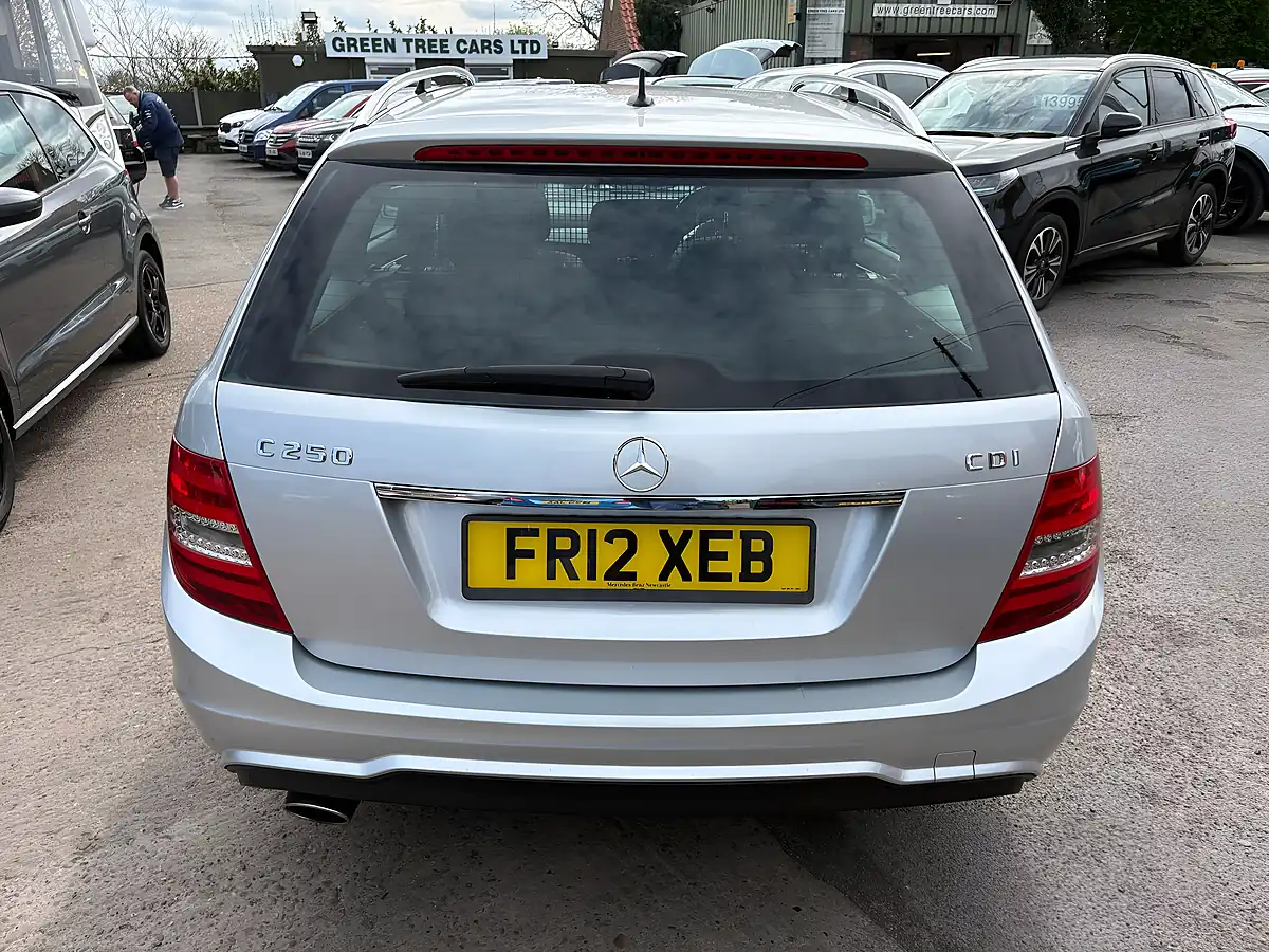 Used 2012 Mercedes-Benz C Class AMG Sport Estate Silver - Interior and Exterior details 6