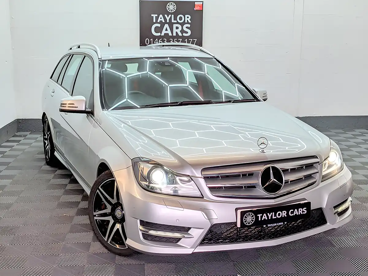 Used 2012 Mercedes-Benz C Class AMG Sport Plus Silver - Interior and Exterior details 3