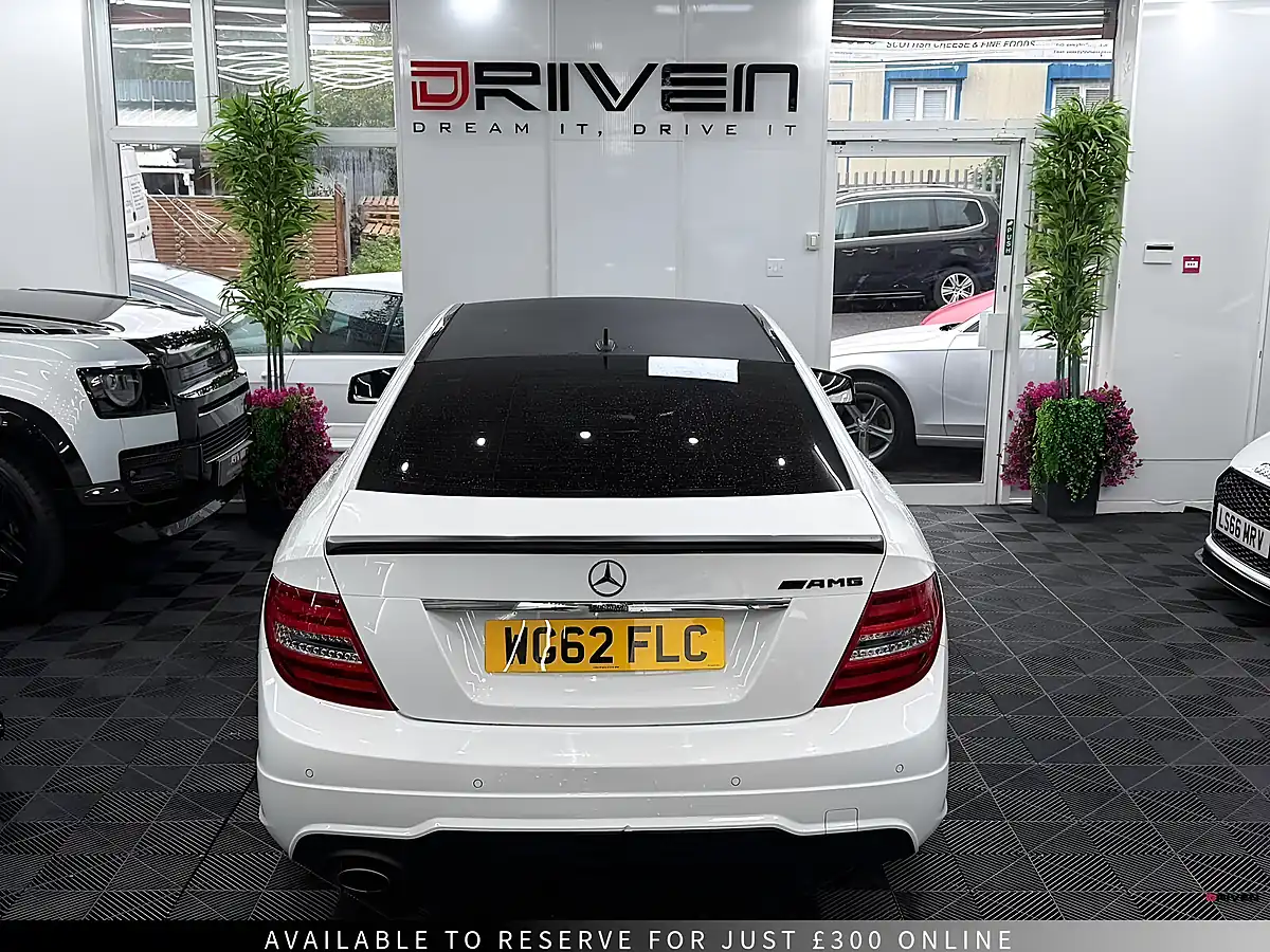 Used 2012 Mercedes-Benz C Class AMG Sport Plus White - Interior and Exterior details 11