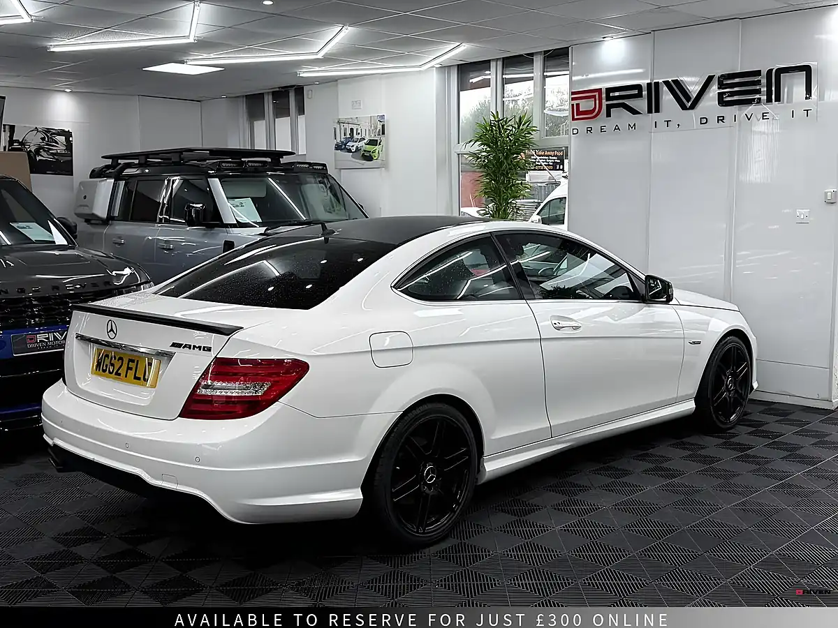 Used 2012 Mercedes-Benz C Class AMG Sport Plus White - Interior and Exterior details 12
