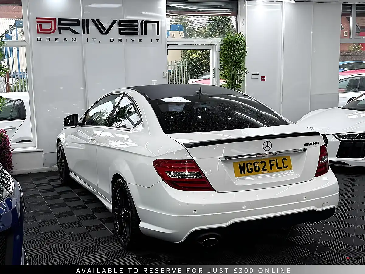 Used 2012 Mercedes-Benz C Class AMG Sport Plus White - Interior and Exterior details 2