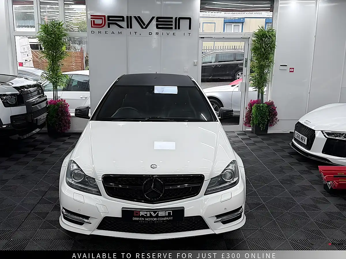 Used 2012 Mercedes-Benz C Class AMG Sport Plus White - Interior and Exterior details 3