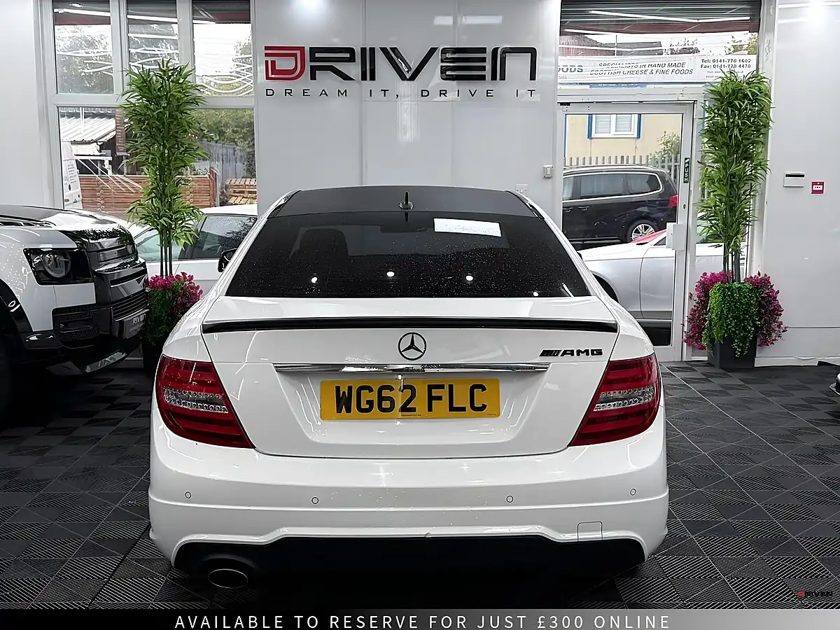 Used 2012 Mercedes-Benz C Class AMG Sport Plus White - Interior and Exterior details 9
