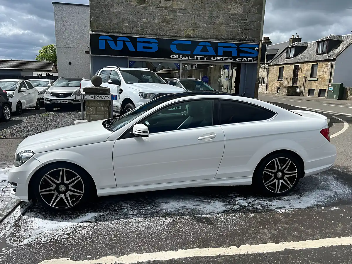 Used 2012 Mercedes-Benz C-Class AMG Sport Plus White - Front View