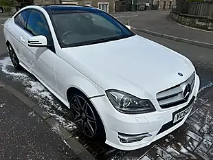 Used 2012 Mercedes-Benz C-Class AMG Sport Plus White - Interior and Exterior details 2