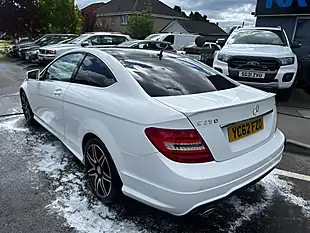 Used 2012 Mercedes-Benz C-Class AMG Sport Plus White - Interior and Exterior details 3