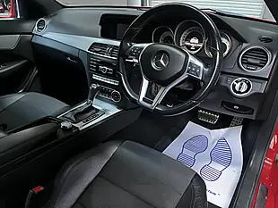 Used 2012 Mercedes-Benz C Class AMG Sport Red - Interior and Exterior details 12