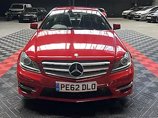 Used 2012 Mercedes-Benz C Class AMG Sport Red - Interior and Exterior details 2
