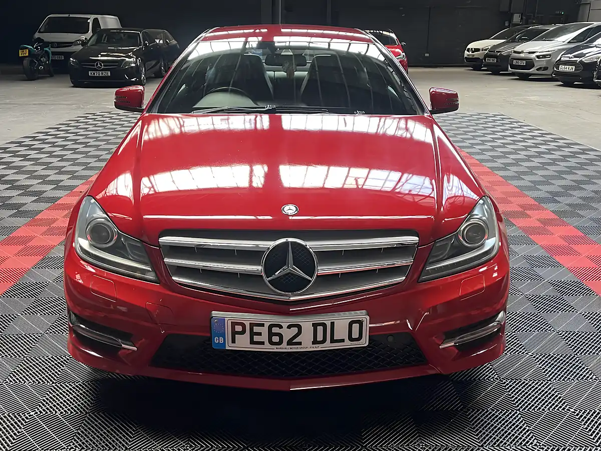 Used 2012 Mercedes-Benz C Class AMG Sport Red - Interior and Exterior details 2
