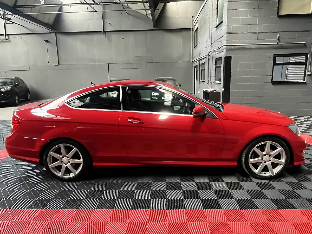Used 2012 Mercedes-Benz C Class AMG Sport Red - Interior and Exterior details 5