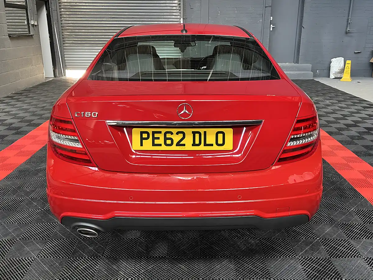 Used 2012 Mercedes-Benz C Class AMG Sport Red - Interior and Exterior details 7