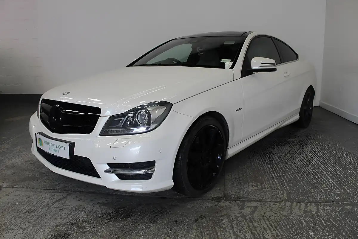 Used 2012 Mercedes-Benz C Class AMG Sport White - Interior and Exterior details 2
