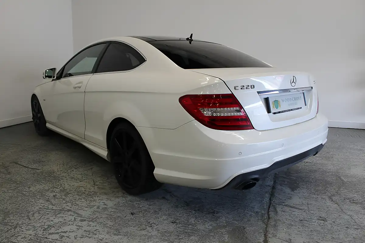 Used 2012 Mercedes-Benz C Class AMG Sport White - Interior and Exterior details 5