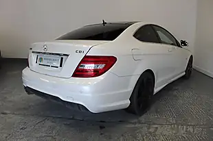Used 2012 Mercedes-Benz C Class AMG Sport White - Interior and Exterior details 6