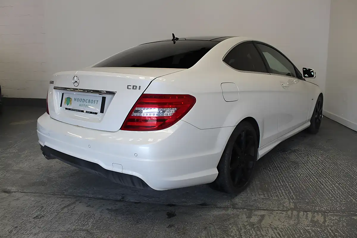 Used 2012 Mercedes-Benz C Class AMG Sport White - Interior and Exterior details 6