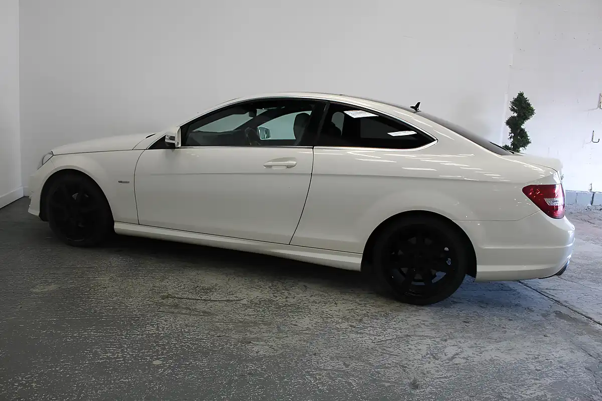 Used 2012 Mercedes-Benz C Class AMG Sport White - Interior and Exterior details 7