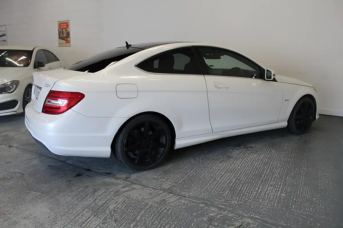 Used 2012 Mercedes-Benz C Class AMG Sport White - Interior and Exterior details 8