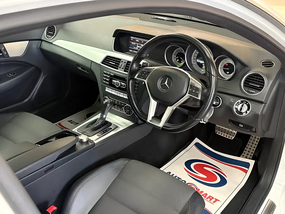 Used 2012 Mercedes-Benz C Class AMG Sport White - Interior and Exterior details 11