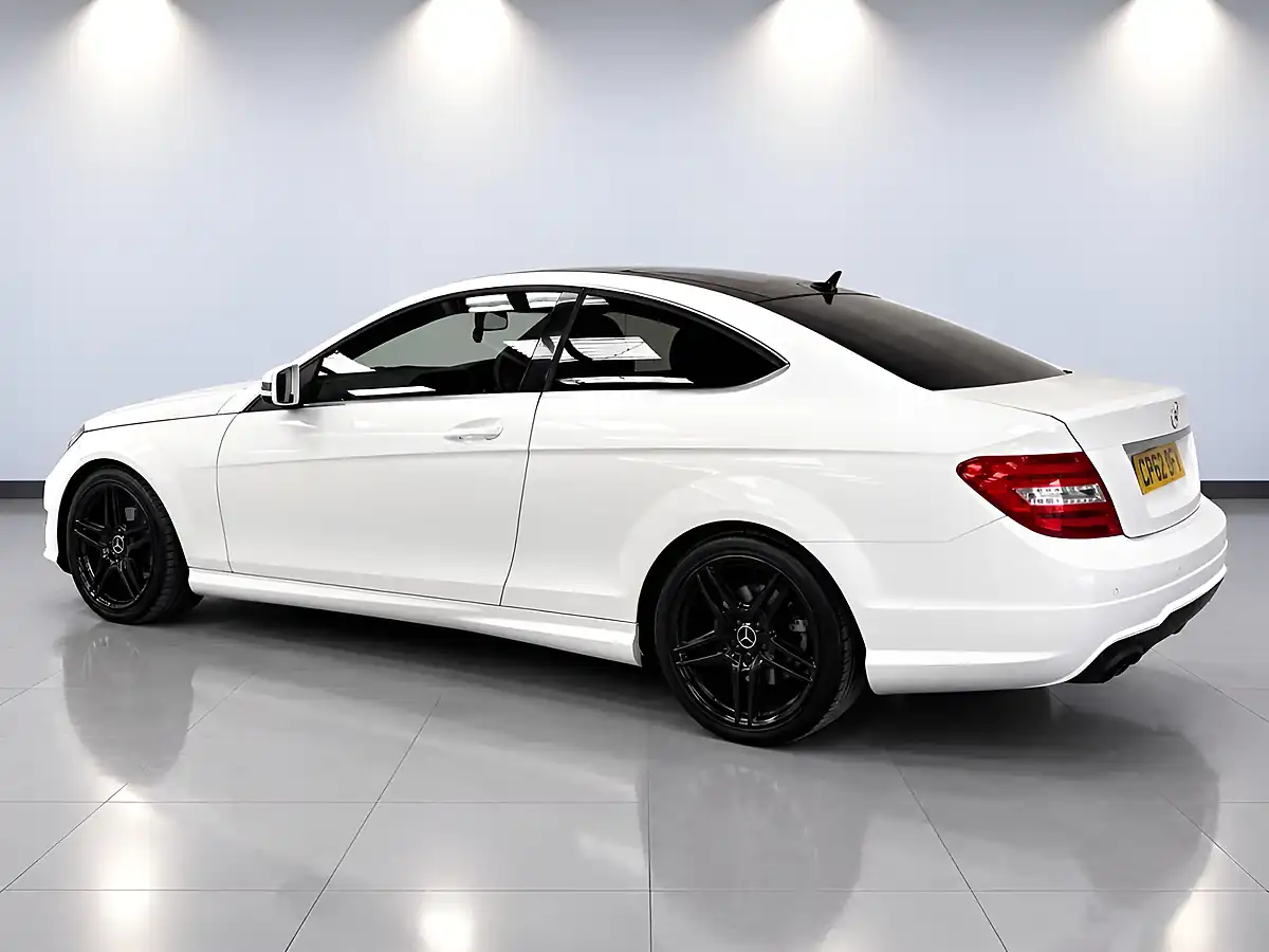 Used 2012 Mercedes-Benz C Class AMG Sport White - Interior and Exterior details 18