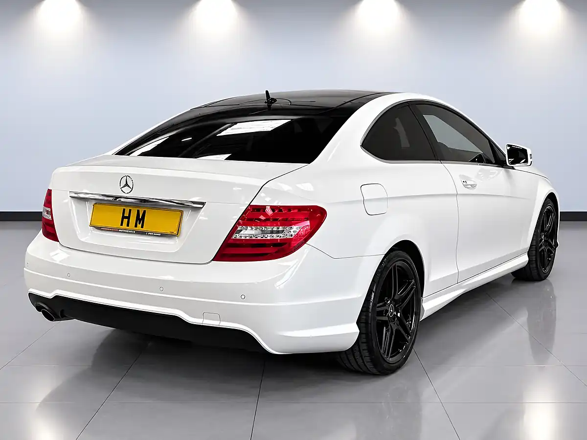 Used 2012 Mercedes-Benz C Class AMG Sport White - Interior and Exterior details 2