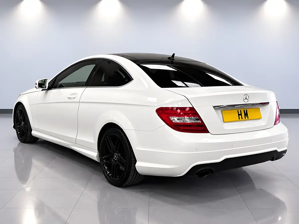 Used 2012 Mercedes-Benz C Class AMG Sport White - Interior and Exterior details 3