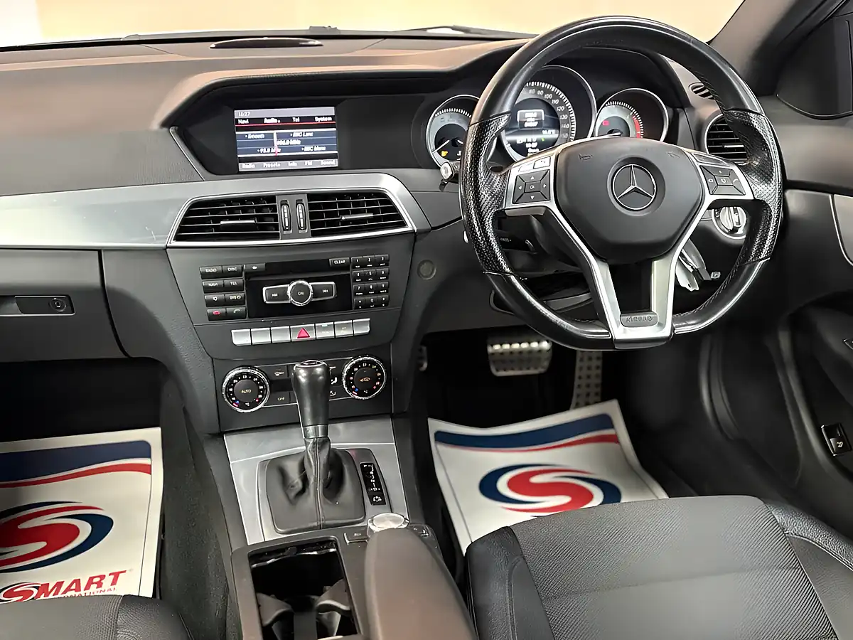 Used 2012 Mercedes-Benz C Class AMG Sport White - Interior and Exterior details 5