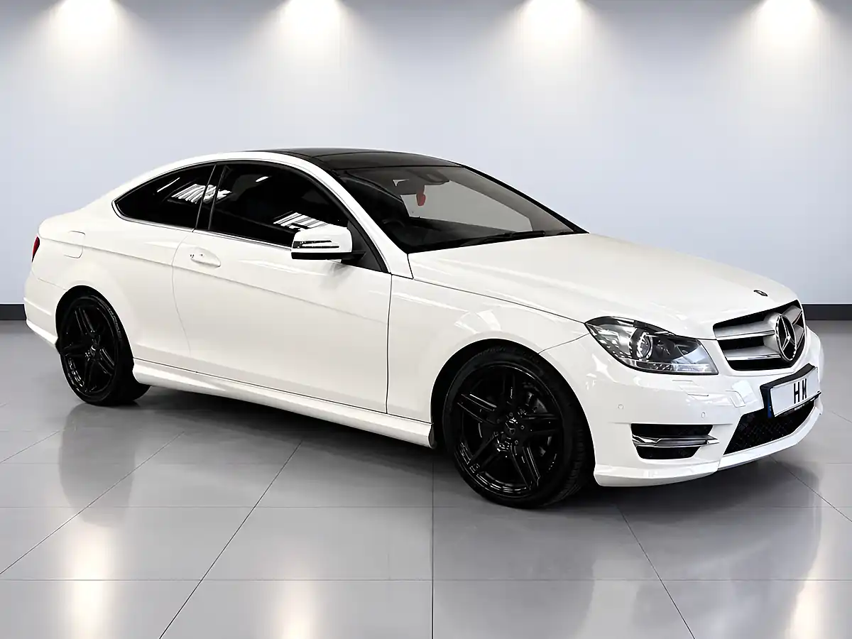 Used 2012 Mercedes-Benz C Class AMG Sport White - Interior and Exterior details 9